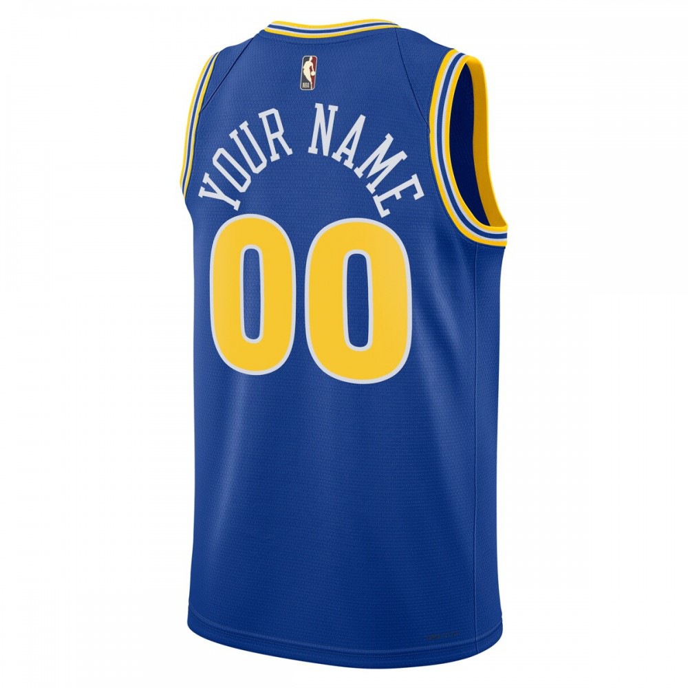 Golden State Warriors Unisex 2022/23 Custom Swingman Jersey - Classic Edition - Blue-Pro Kit Vault | Brand New 26/27 Sports Jerseys